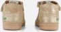 BunniesJR 224653-994 Meisjes Hoge Sneakers Goud Suède Veters - Thumbnail 2