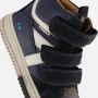 BunniesJR 224833-420 Jongens Hoge Sneakers Blauw Leer Klittenband - Thumbnail 8