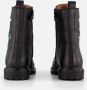 BunniesJR 224864-589 Meisjes Biker Boots Zwart Leer Veters - Thumbnail 6