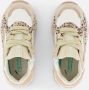 BunniesJR 225375-994 Meisjes Lage Sneakers Beige Wit Leer Veters - Thumbnail 9