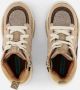 BunniesJR 224841-106 Meisjes Hoge Sneakers Beige Nubuck Veters - Thumbnail 4