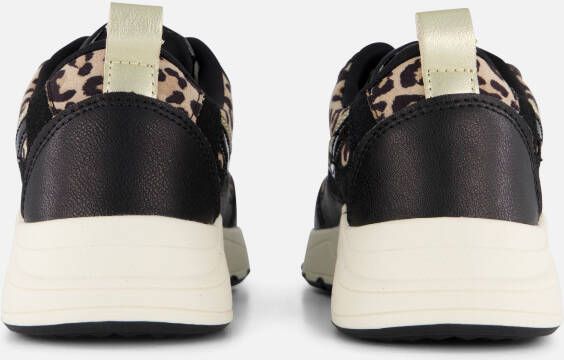 Cellini Cellnini Leopard Sneakers zwart Textiel