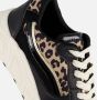 Cellini Cellnini Leopard Sneakers zwart Textiel - Thumbnail 5