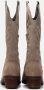 Cellini Cowboylaarzen beige Suede - Thumbnail 4