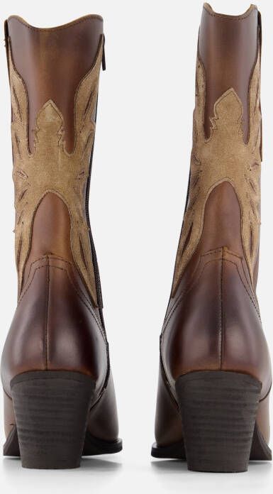 Cellini Cowboylaarzen bruin Leer