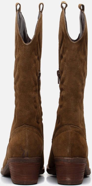 Cellini Cowboylaarzen cognac Suede