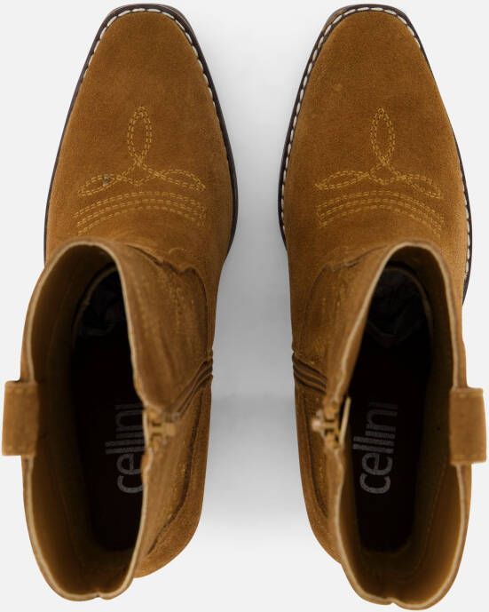 Cellini Cowboylaarzen cognac Suede