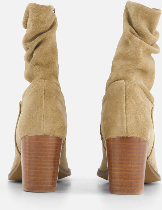 Cellini enkellaarsjes beige Suede