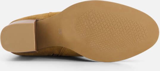 Cellini Enkellaarsjes cognac Suede