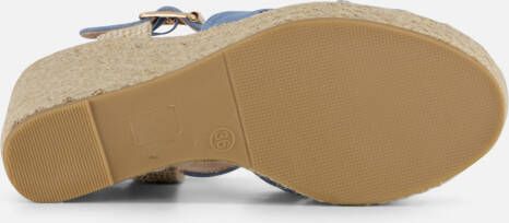 Cellini Espadrilles blauw Textiel