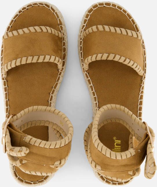 Cellini Espadrilles bruin Textiel