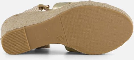 Cellini Espadrilles goud Synthetisch