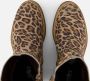 Cellini Leopard Plooi Enkellaarsjes bruin Leer - Thumbnail 3