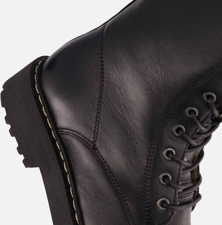 Cellini Teddy Veterboots zwart Leer