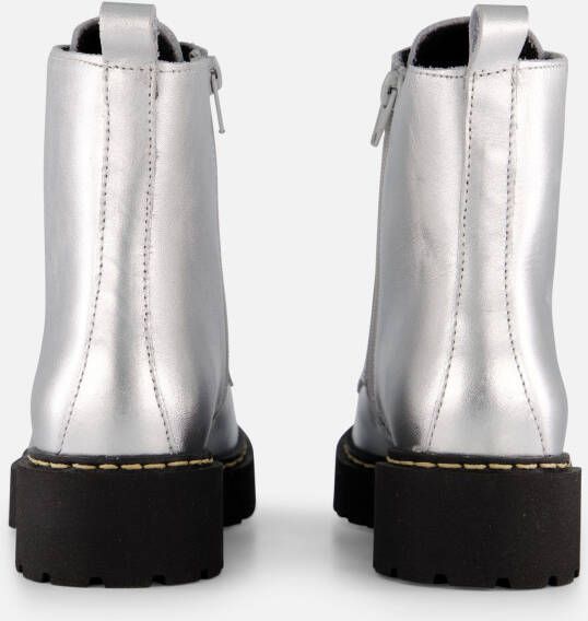 Cellini veterboots zilver metallic