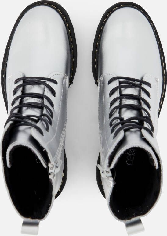 Cellini veterboots zilver metallic