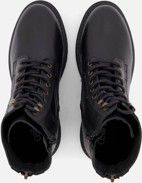 Cellini Luna Veterboots zwart Leer