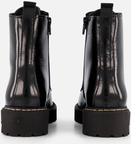 Cellini veterboots zwart lak