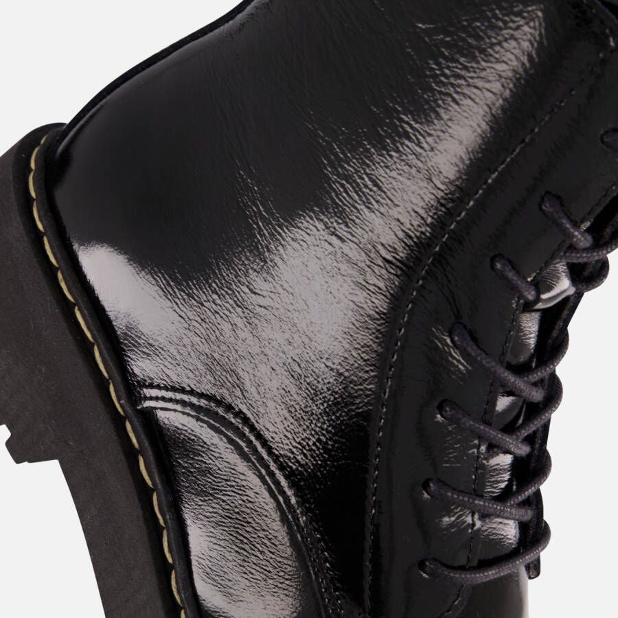 Cellini veterboots zwart lak