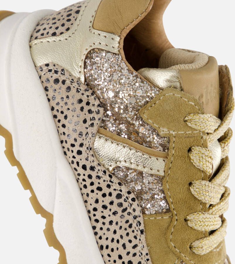 clic! Sneakers beige Leer