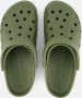 Crocs Baya Clogs Slippers groen Rubber - Thumbnail 2