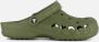 Crocs Baya Clogs Slippers groen Rubber - Thumbnail 5