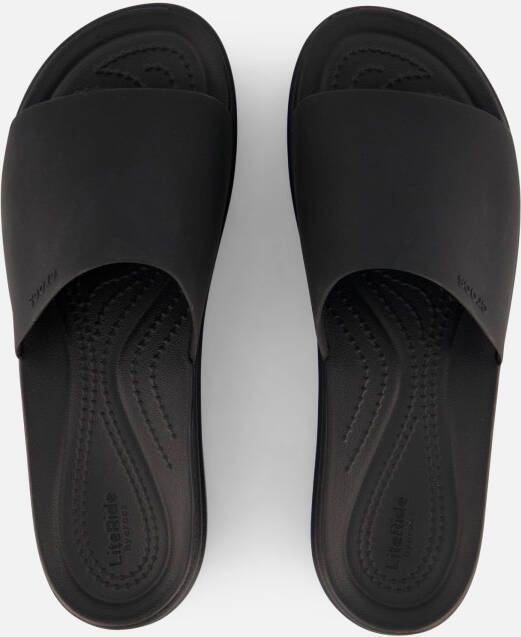 Crocs Brooklyn Slide Slippers zwart Rubber