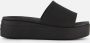 Crocs Brooklyn Platform Slide 208728-001 Vrouwen Zwart Slippers - Thumbnail 8