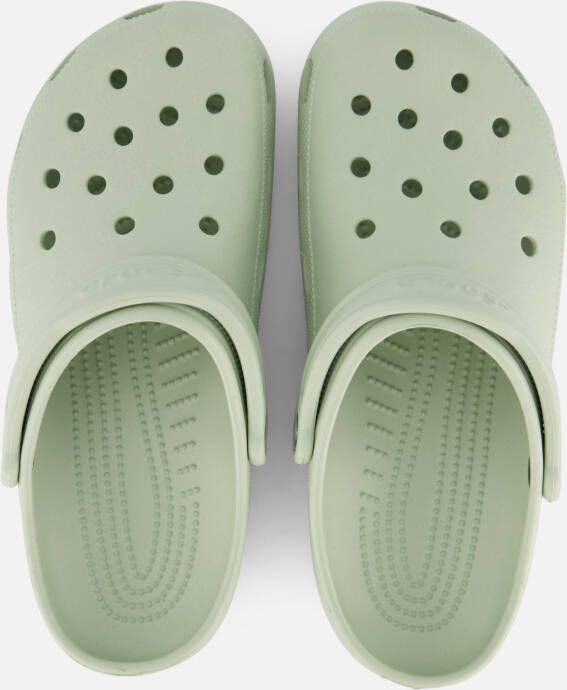 Crocs Classic Clog Slippers groen Rubber