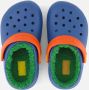 Crocs Kid's Classic Lined Clog Pantoffels maat C13 blauw - Thumbnail 4