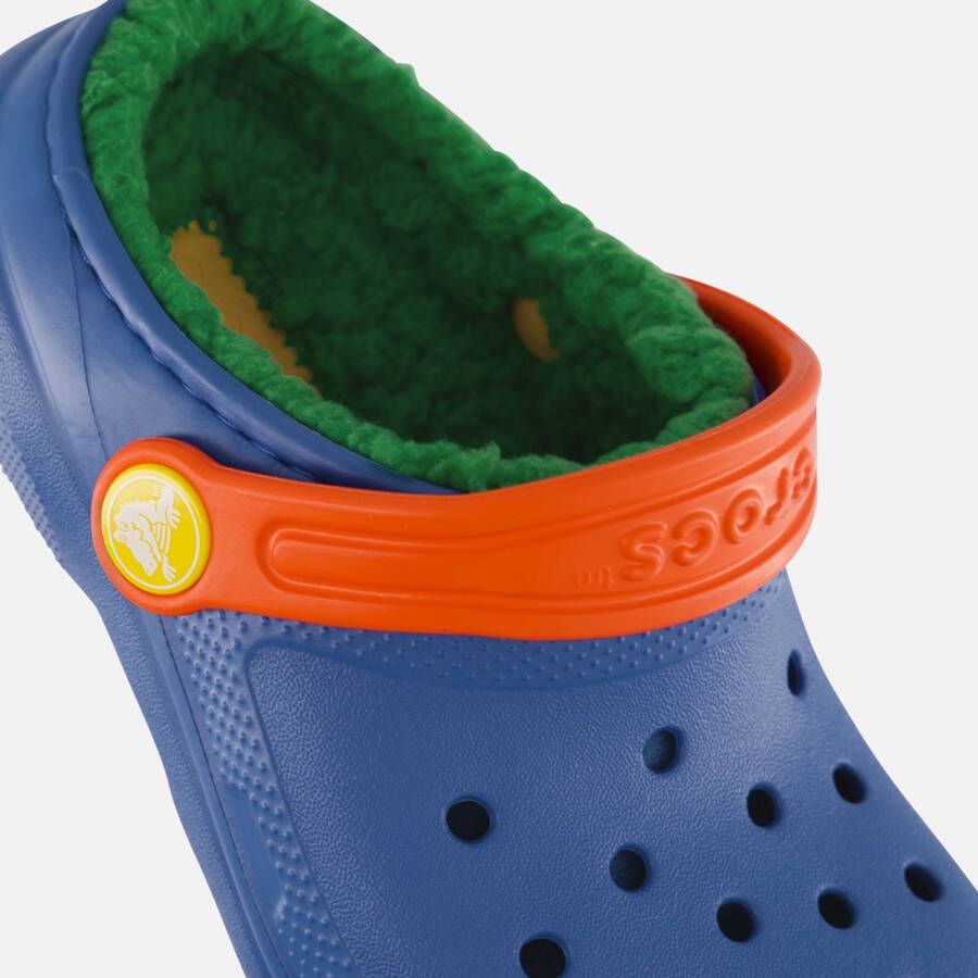 Crocs classic linede clog blauw