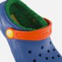 Crocs Kid's Classic Lined Clog Pantoffels maat C13 blauw - Thumbnail 6