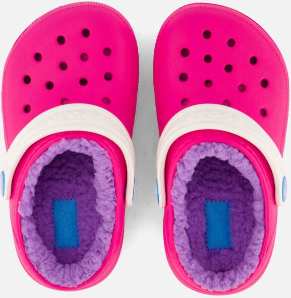 Crocs Classic Lined Clog Slippers roze