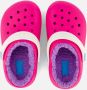 Crocs Kid's Classic Lined Clog Pantoffels maat C12 roze - Thumbnail 4