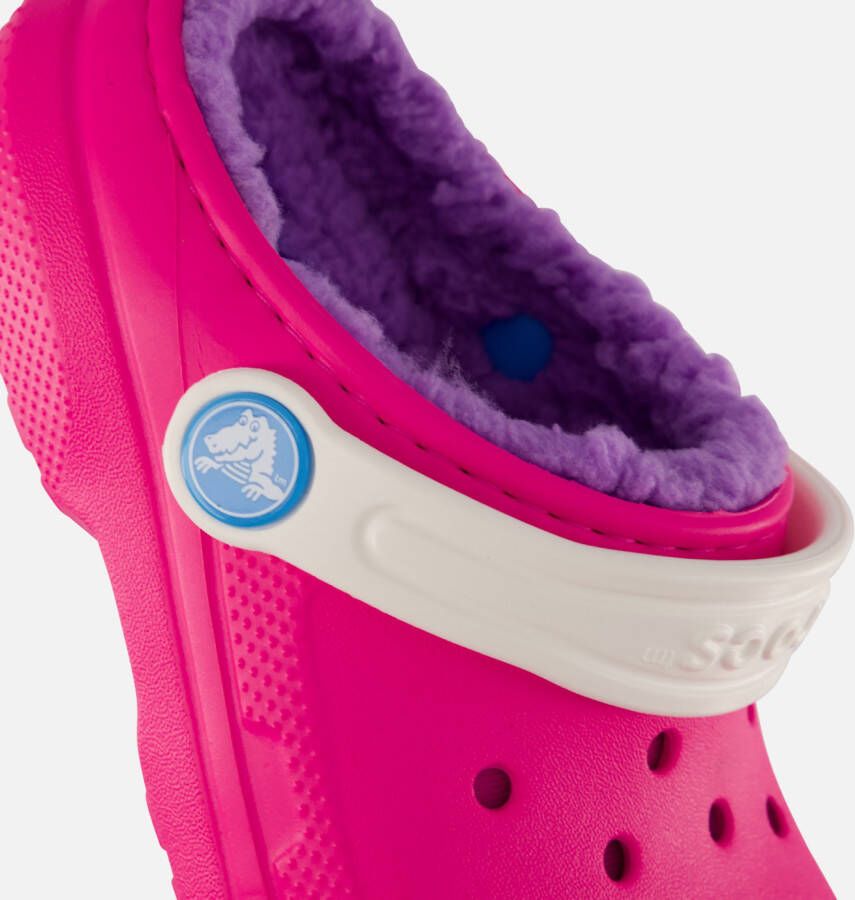 Crocs Classic Lined Clog Slippers roze