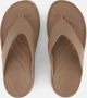 Crocs Women's Getaway Platform Flip Sandalen maat W10 beige - Thumbnail 3