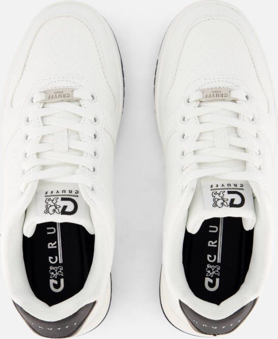 Cruyff Indoor Royal Sneakers wit Nubuck