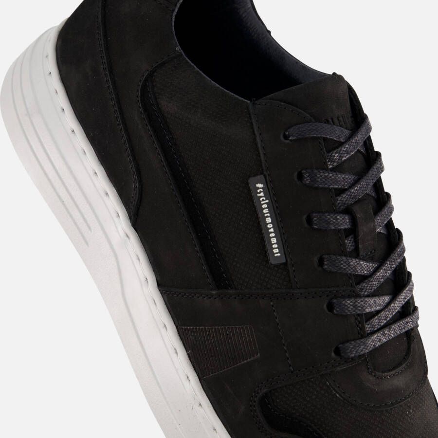 Cycleur de Luxe Cycleur de Lux Giro Sneakers zwart Nubuck