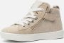 Develab 41362 hoge leren sneakers beige - Thumbnail 3