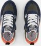 Develab Low Cut Sneakers blauw Leer - Thumbnail 4