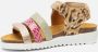 Develab 48344 leren sandalen roze beige Meisjes Imitatieleer Meerkleurig 27 - Thumbnail 5