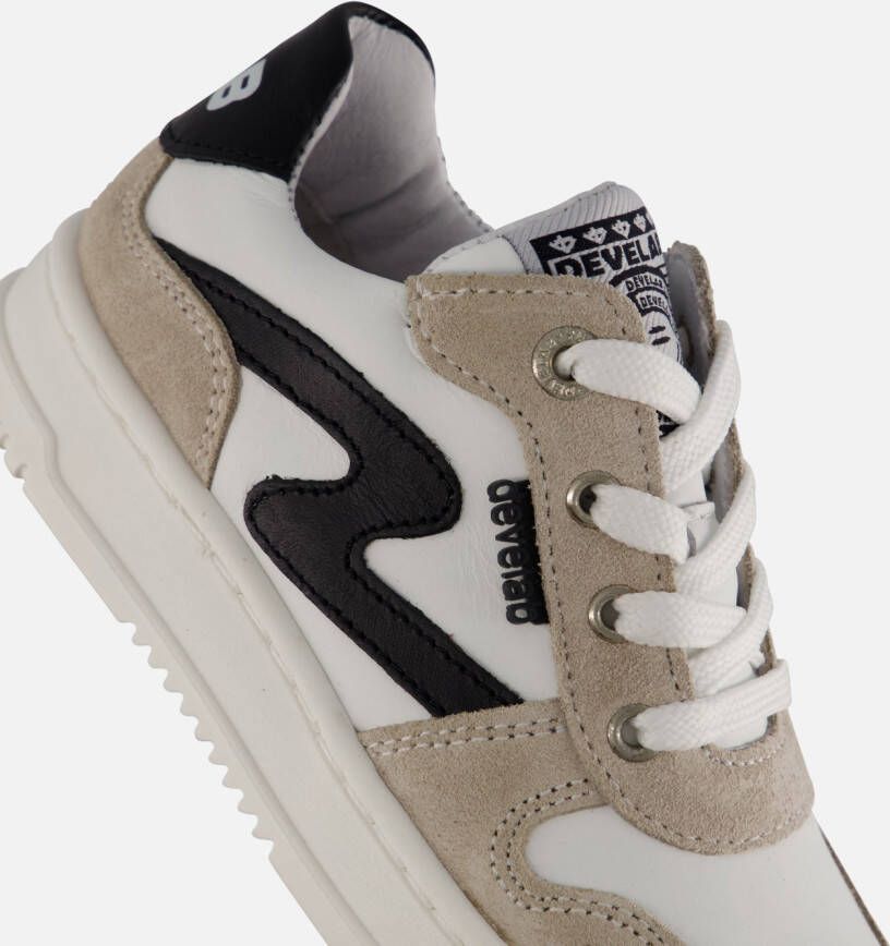 Develab Sneakers beige Leer