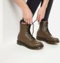 Dr Martens Dr. Martens 1460 Pascal Wanawa Olive Chunky Glitter Dames Veterboots Groen - Thumbnail 4