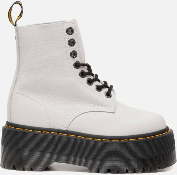 Dr. Martens Quad Retro Max veterboots wit Leer