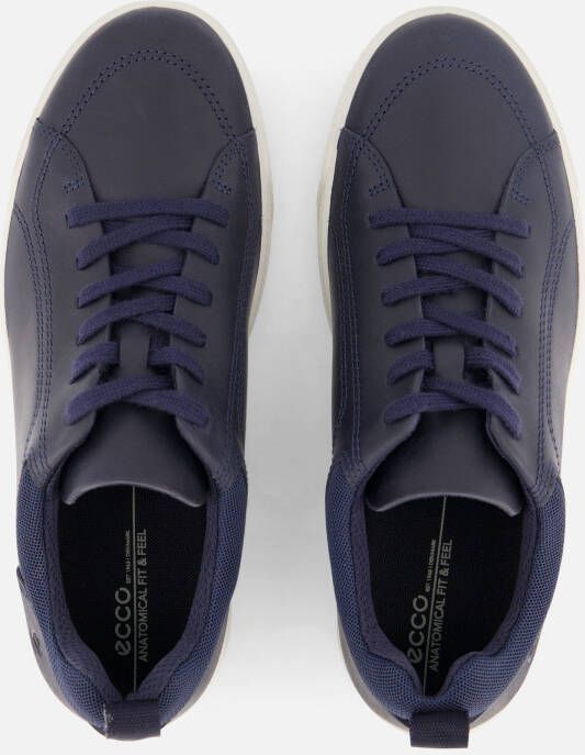 ECCO Byway Sneakers blauw Leer