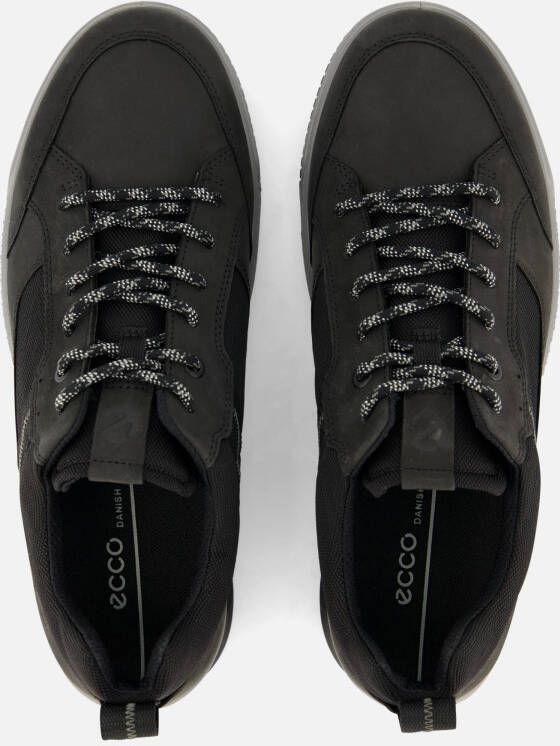 ECCO Byway Tred Sneakers zwart Nubuck