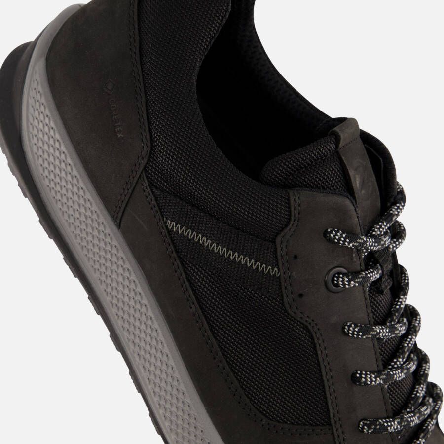 ECCO Byway Tred Sneakers zwart Nubuck