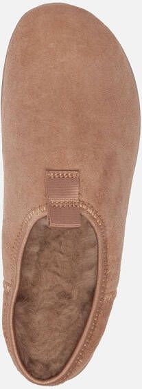 ECCO Easy W pantoffels cognac Leer