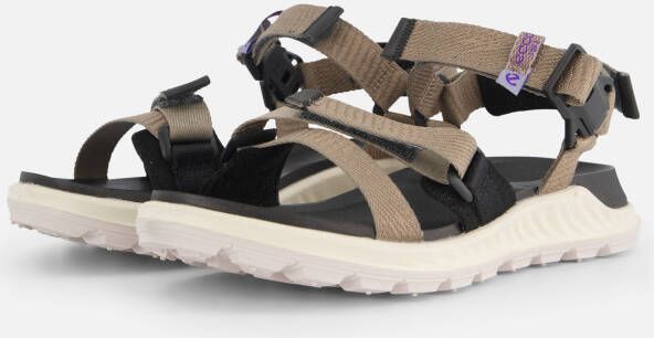 ECCO Exo Wrap Sandalen taupe Textiel