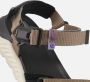 ECCO Off Road leren heren sandalen zwart groen - Thumbnail 15